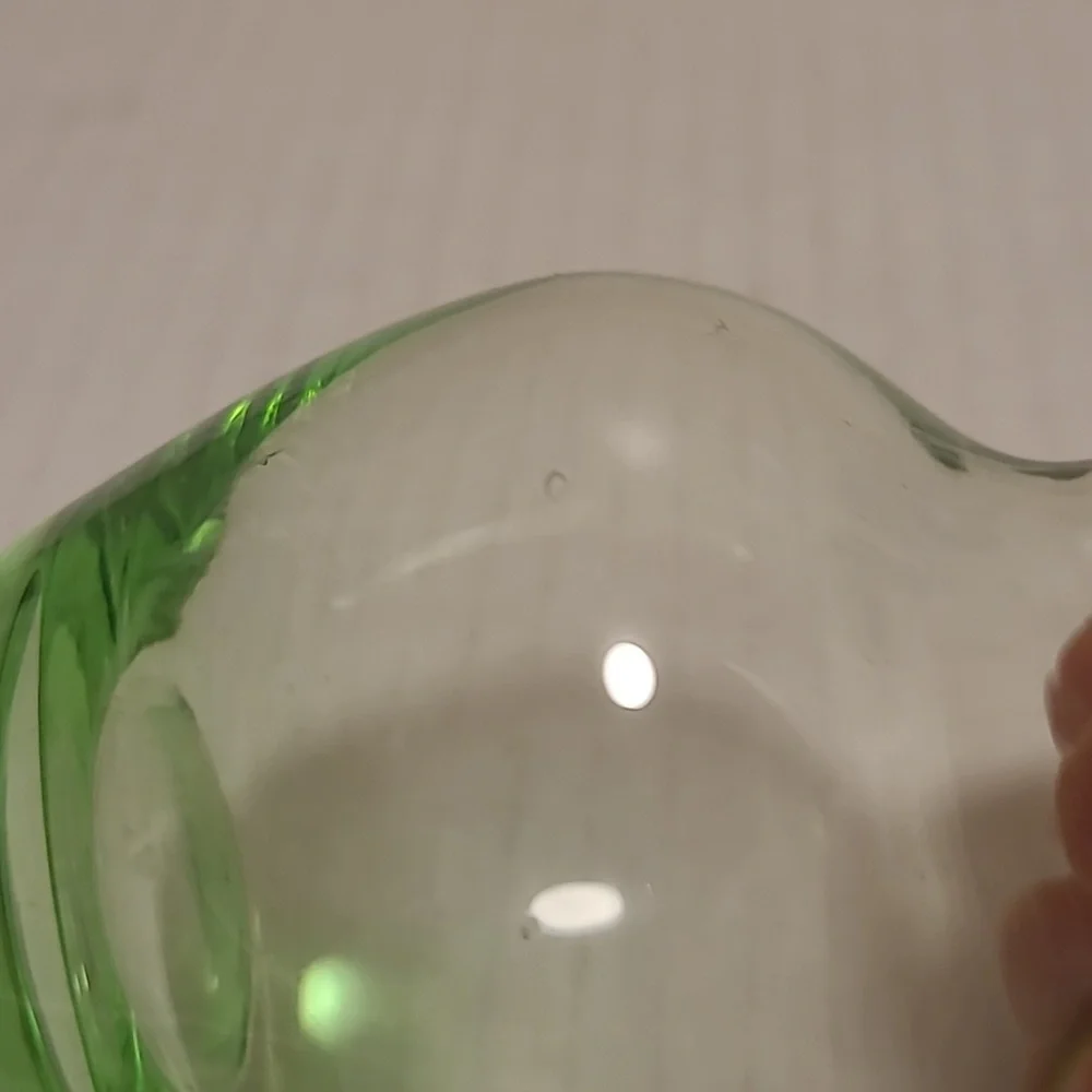 Small Green Vase